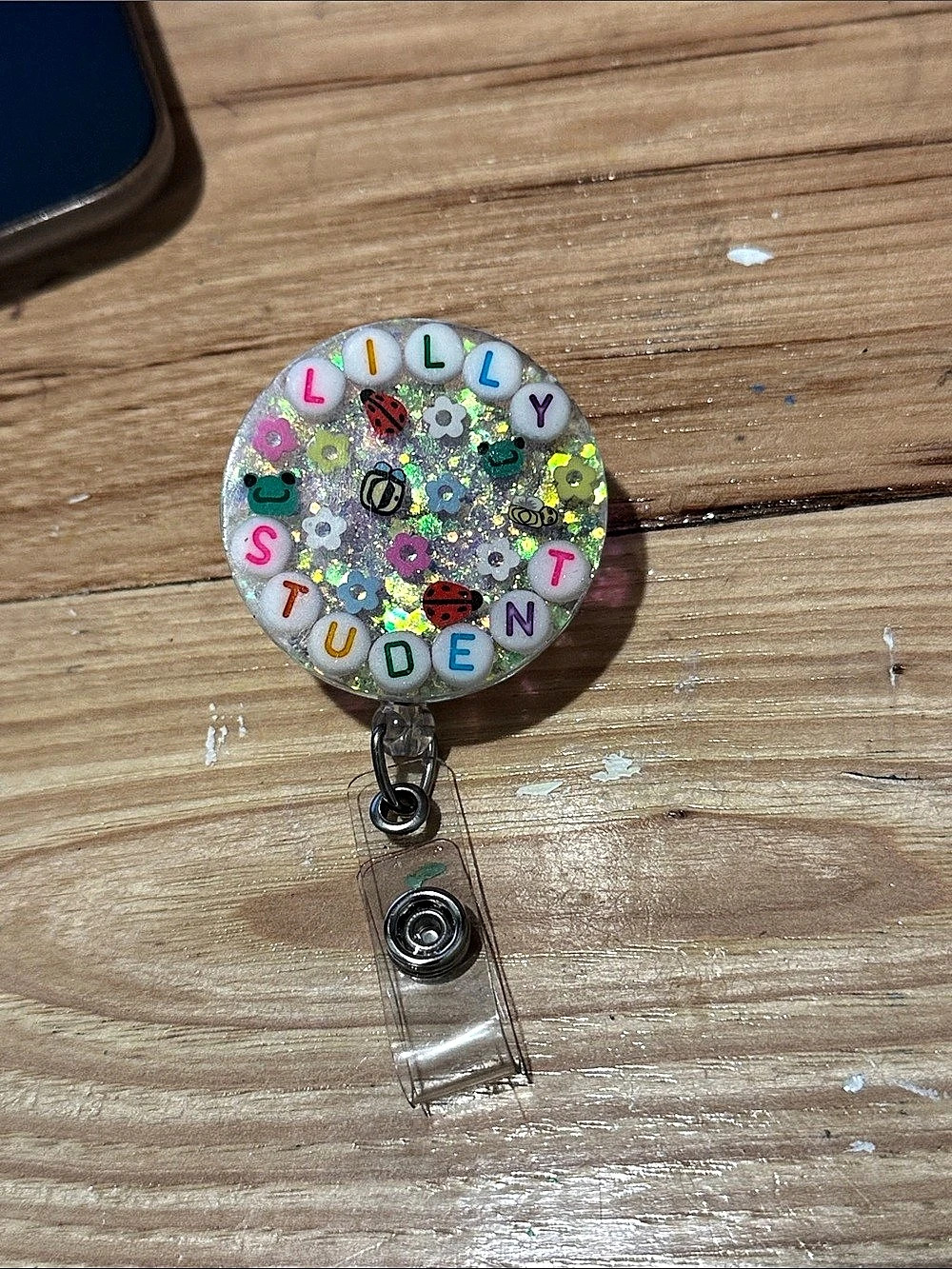 “Lilly Student” Retractable Badge Reel